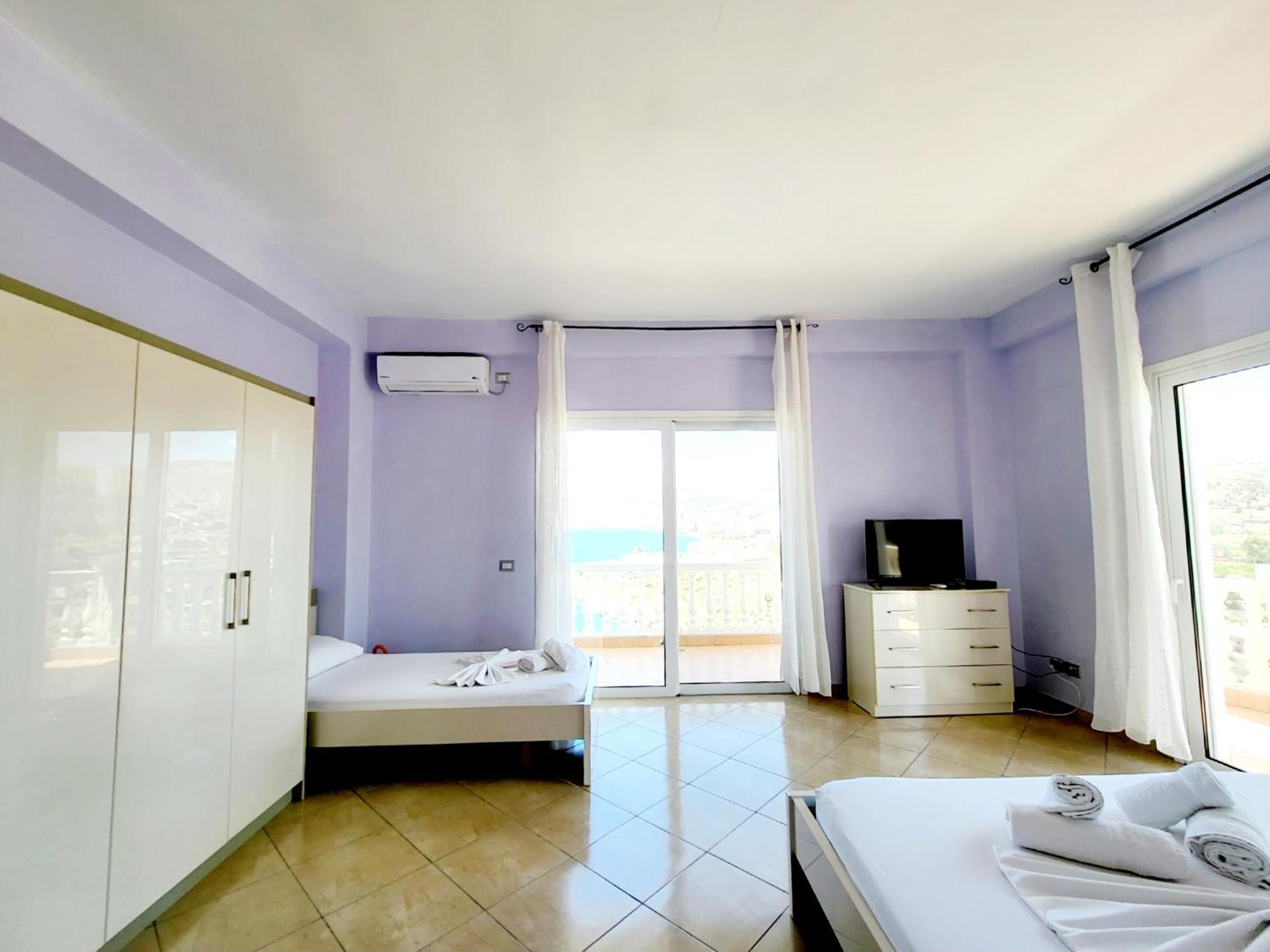 Vila Sulozeqi Daire Saranda Oda fotoğraf