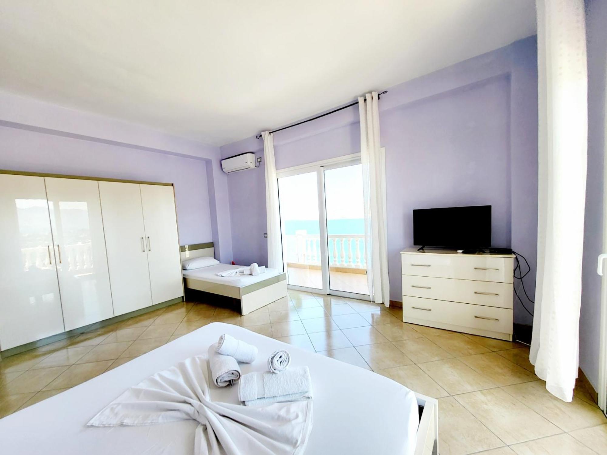 Vila Sulozeqi Daire Saranda Oda fotoğraf